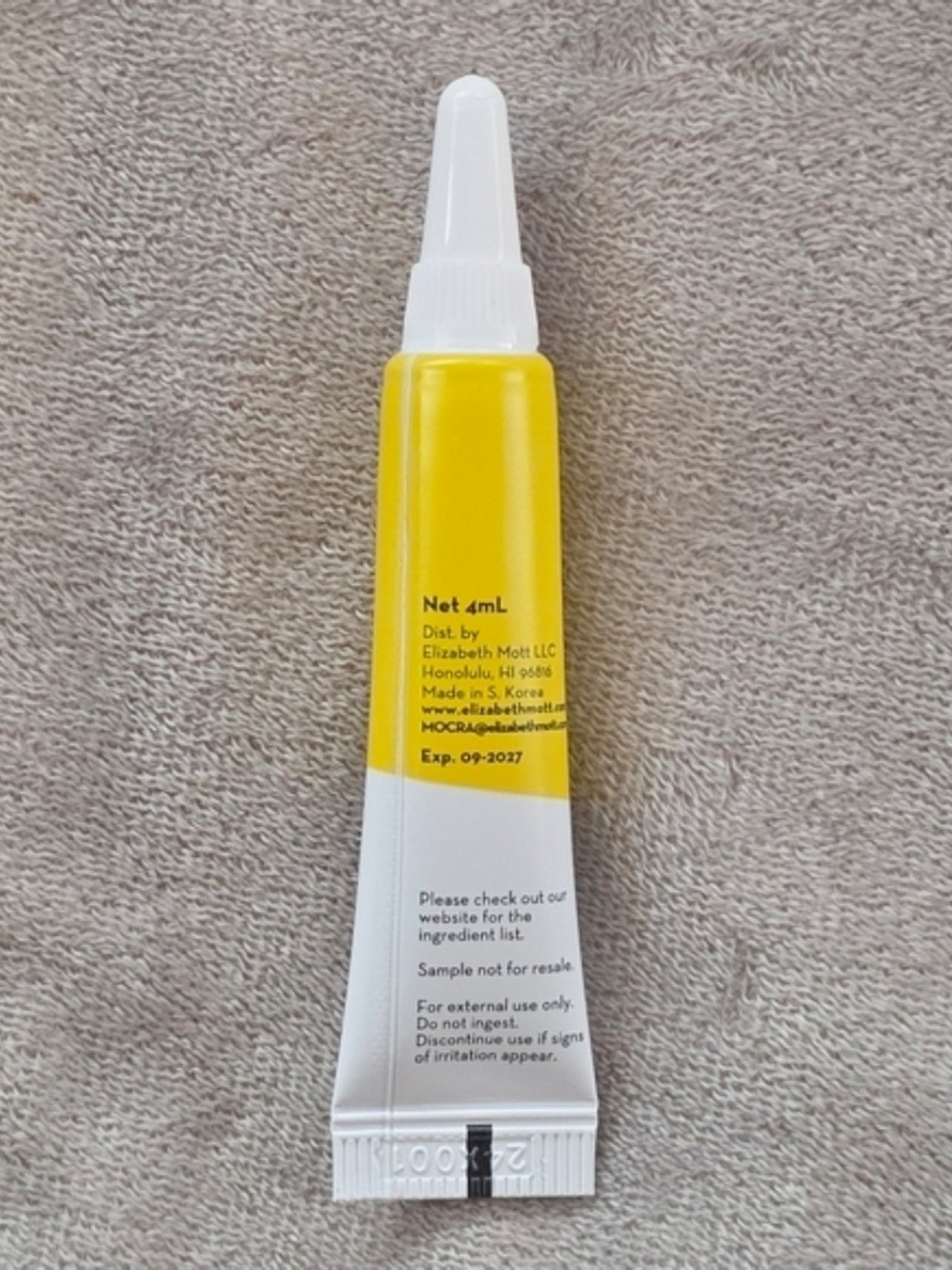Elizabeth Mott Sure Thing! Vitamin C Eye Cream - Yellow & White - Picture 3 of 5